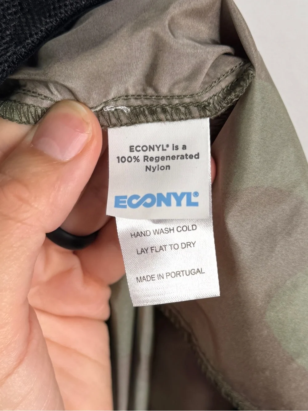 Everest Isles Camo Swim Trunks ECONYL Nylon Green Brown Size M